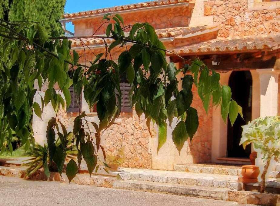 Ciclismo y golf junto a la playa Finca Son Sant Martí Gran Muro Exterior foto